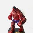 Red Hulk - Low Detail