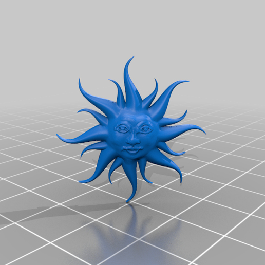 ☀️ final sun・Free STL File for ・Cults