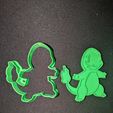 PXL_20220222_170719245.jpg Charmander Cookie Cutter and Stamp