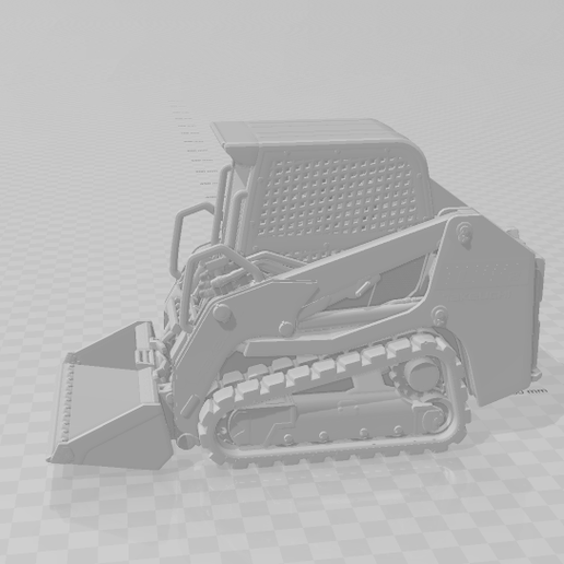 🚜 compact loader・ STL File for 3D printing・Cults