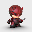 Daredevil-stl-3d-printing-3d-model-cute-chibi-figure-toy-3.png Chibi DAREDEVIL High Quality STL Files - Marvel - Cute - 3D Printing - 3D Model
