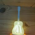 IMG_20210207_140252.jpg Litho Johnny Hallyday guitar