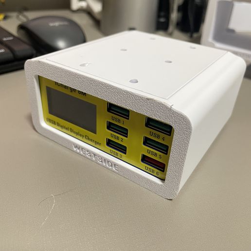 icharge m6 cover bracket - 3D model önizlemesi