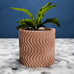 string_3.png Vase Pot Planter - String Collection (0003)