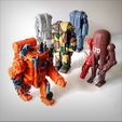 3D Print December_Ret_00000.jpg Steampunk Dieselpunk robots, Pack.