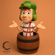 chavo-en-barril.png Colección completa Vecindad del Chavo del 8 - Pack de 10 figuras 3D