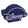 3.png Disney+ 3D Multicolor LOGO - TV ACCESSORIES ORGANIZER