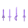 Preview Swords.stl Sanguine Seraphs Assault Weapon Set