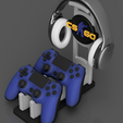 Controller-and-Headset-Stand-CS-GO-04.png CS GO Dual Controller & Headset Stand