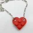 il_1140xN.2477761166_6c95.jpg Бесплатный STL файл Lego heart and bricks pendant・Шаблон для 3D-печати для загрузки