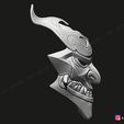 14.jpg Shan Hai Scrolls Jhin Mask - Jhin God - League Of Legends 3D print model