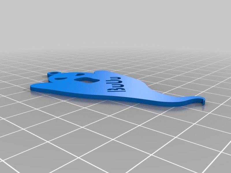 Fichier 3D gratuit Ghost BuUu Pendant・Modèle pour impression 3D à ...