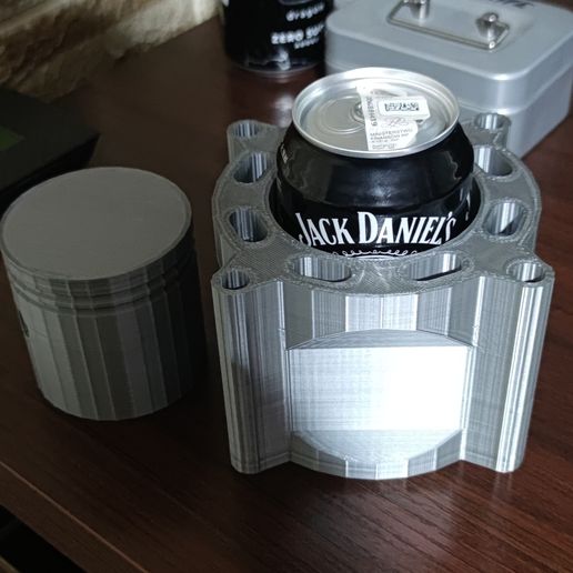 Whiskey storage cylinder 3D model