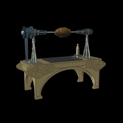 g1.png Archivo 3D Parrilla/Rotisserie de Jabba el Hutt de Star Wars para figuras de 3,75", 6" y 12・Objeto para impresora 3D para descargar