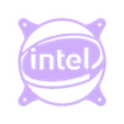 [Intel] 120 MM Fan Grill.stl 120mm PC Fan Grille - Intel
