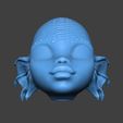 Front-Head-Part-with-Mermaid-Ears-for-BJD-Doll-6.jpg Parte frontal da cabeça com orelhas de sereia para boneca BJD