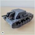 9.jpg SG-122 122 mm M-30 mounted howitzer SPG - Soviet army WW2 Second World East front Ostfront RPG Mini Hobby