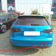 Untitled.png Audi A3 2015 rear bumper tow cover
