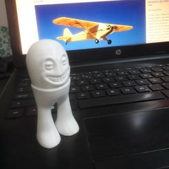 20210204_042328.jpg Download free STL file Art Toy Mr. Egg • 3D printable design, Design333