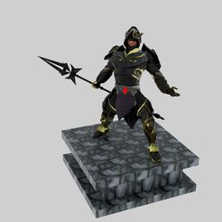 image-1.jpg Archivo STL the cry of the warrior ( figure)・Diseño para descargar y imprimir en 3D
