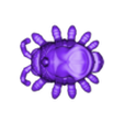 Pillbug_Bumpy_with_Saddle.stl Insetos de Jardim Guerreiros