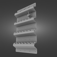 Tool-Rack-Assembly-Part-for-Render-render-7.png Tool Rack for Tormach TTS Style of Tools - Fits Grizzly G0704 & Optimum BF20 CNC Conversion Kits