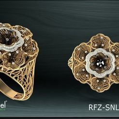 21 SLA.jpg STL file NOkta ring-20・3D printing template to download