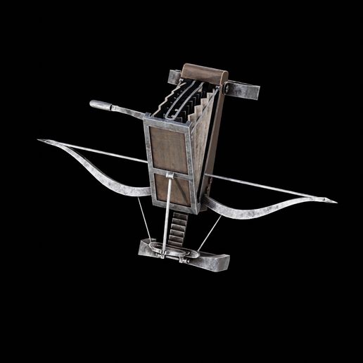 0023.jpg BERSERK REPEATED CROSSBOW Cosplay Replica of Guts Gear STL Fan Art Model