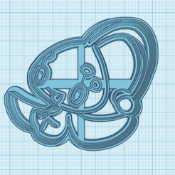 490-Manaphy.png STL-Datei Pokemon: Manaphy Ausstechform・3D-druckbares Design zum Herunterladen