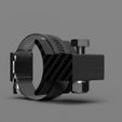 Tubular-Light-Mounts-Hose-Clamp-Compatible-Render-6.jpg Versatile 3D Printed Tube & Pipe Clamps - Various Sizes - for Auxiliary Equipment and LED Lights - 2" Inch Version