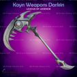 1.jpg Kayn Weapons Default LOL league of Legends - Fan Art 3D print model