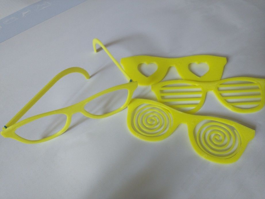 Free STL file Glasses Party Glasses・3D print design to download・Cults