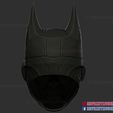 Batman_Beyond_helmet_3d_print_model-08.jpg Batman Beyond Cowl Cosplay - DC Comics - The Batman