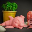 Dolphin_01.jpg STL file Flexi Lady Dolphin・3D print model to download