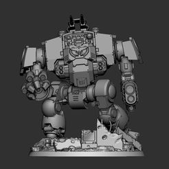 1.jpg Archivo STL dreadnought redemptor・Plan para descargar y imprimir en 3D