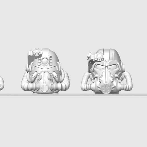 🎲 mcx power amour helmets・Free STL File for 3D printing・Cults