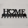 IMG_20211007_193041_071.jpg Key holder / key holder "home sweet home".