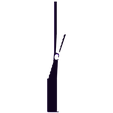 rotor_cauda.stl Robinson Raven R44 3D print model
