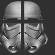 543534534534.jpg Stormtrooper helmet life size scale from Rouge one 3D print model