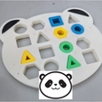 Panda.png Shape Matching Game