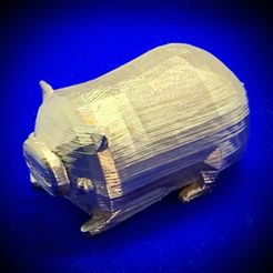 A09ED3EA-4ECA-454C-81F4-DBD082F20ED7.jpeg Fichier STL Cochon mignon (Année du cochon) - Adorables du zodiaque chinois・Objet imprimable en 3D à télécharger