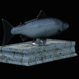 Salmon-statue-box-1-12.png fish sculpture of a Atlantic salmon / salmo salar with storage space / for 3d printing