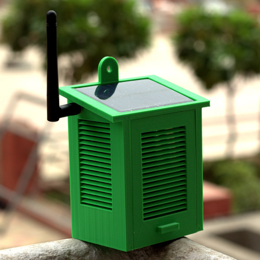 Solar Powered WiFi Weather Station