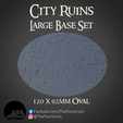120-x-92mm-Oval-Promo.png Large Bases City Ruins Base Set (Supported)