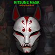 01.jpg Aragami 2 Mask - Kitsune Mask - Halloween Cosplay