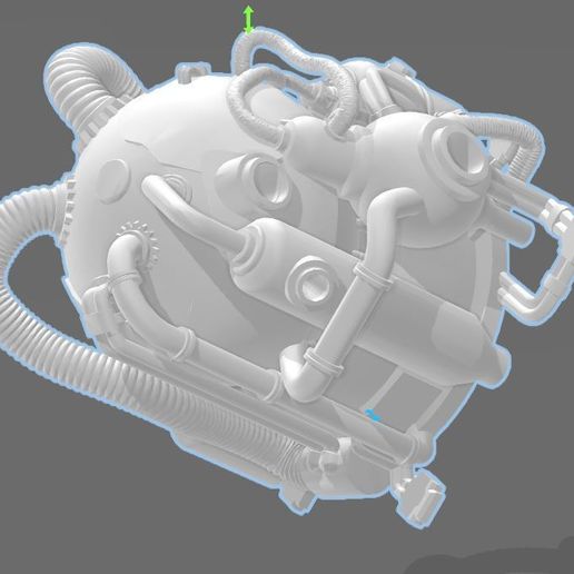 kriegcockpitlife1.jpg Shovel Enthusiast Pilot and Cockpit for Big Walking Fortress Daddy Empire Knight