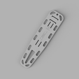 Spin-Board-v7.png Moderna barella di soccorso con tavola spinale, modello militare statunitense, in scala 1:35, barella NAR