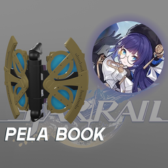 PELA1.png Файл STL Honkai: Star Rail | Pela Book・Модель для печати в 3D скачать