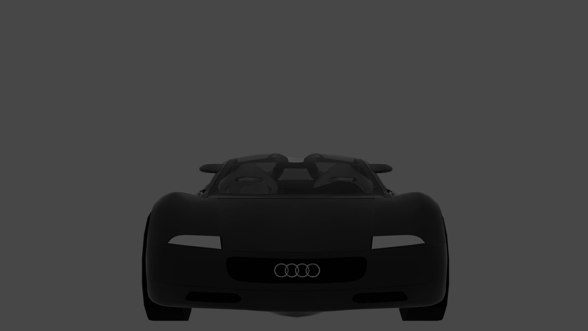 black-front.png 3D file Audi・3D print object to download, brunanania