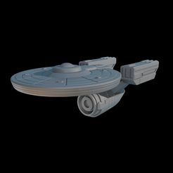 Enterpise-1.jpg CUTE USS ENTERPRISE-A STAR TREK CHIBI